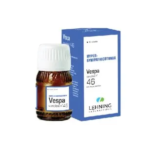 L-46 Vespa Complex 30 ml Drops by Lehning Laboratories, product package on white background