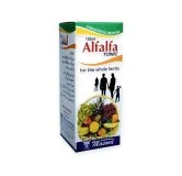 Alfalfa Tonic by Dr. Masood, original product packaging on a white background