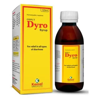 DYRO Syrup, Kamal Laboratories product pack on a white background