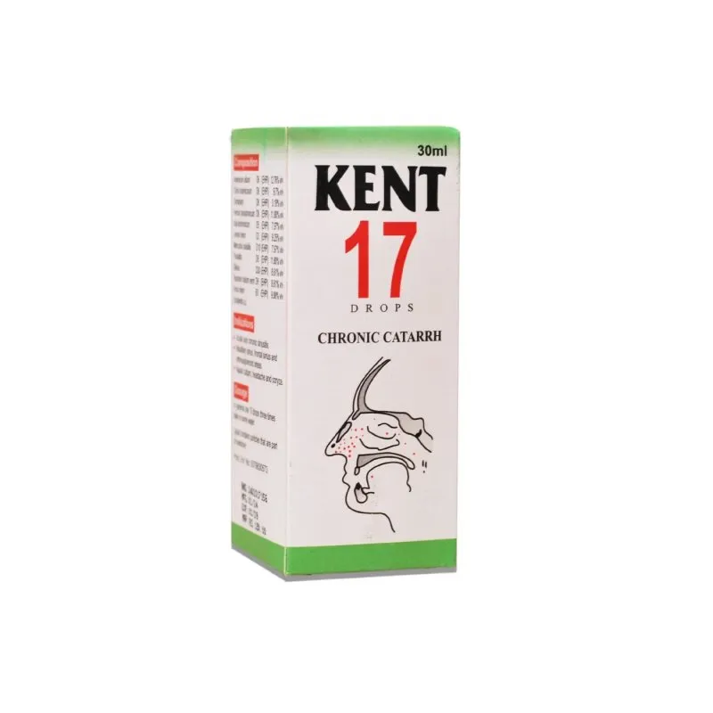 Kent 17 Drops product packaging